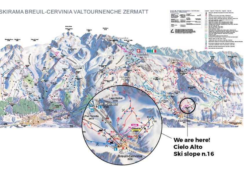 Cervinia Sky & Ski بيريوِل تْشيرفينيا المظهر الخارجي الصورة